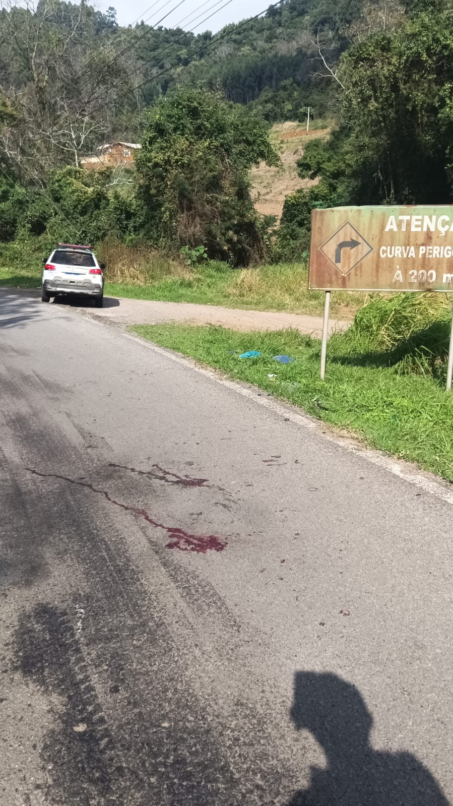 Acidente em São Silvestre deixa duas pessoas com lesões graves