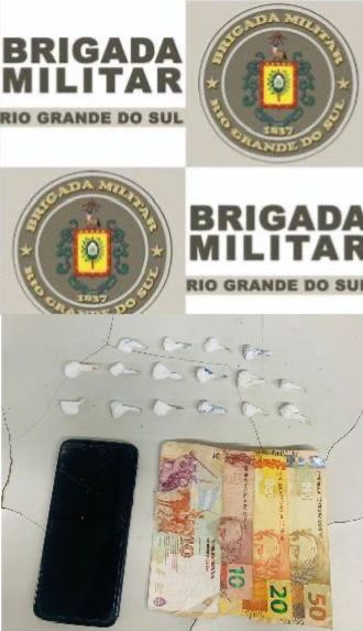 3º BPAT – BRIGADA MILITAR PRENDE HOMEM POR TRÁFICO DE DROGAS EM GARIBALDI