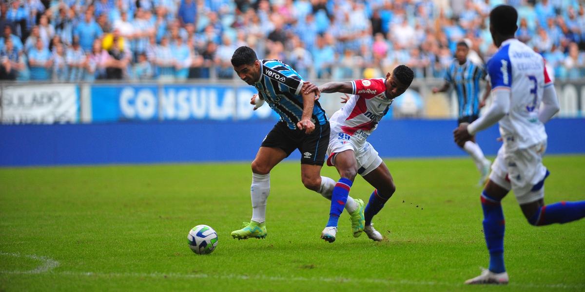 Grêmio empata com o Fortaleza e chega a três jogos sem vencer no Brasileirão